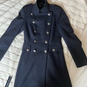 Knee length coat